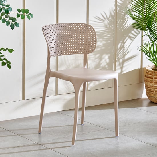 Gracia NXT Polypropylene Cafe Chair - Beige