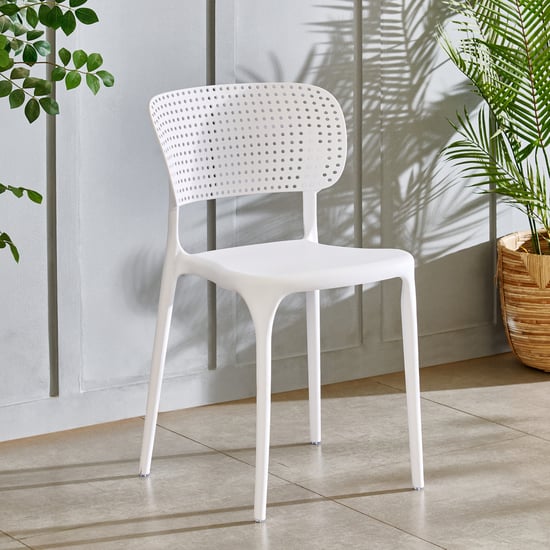 Gracia NXT Polypropylene Cafe Chair - White