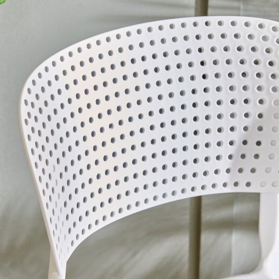 Gracia NXT Polypropylene Cafe Chair - White