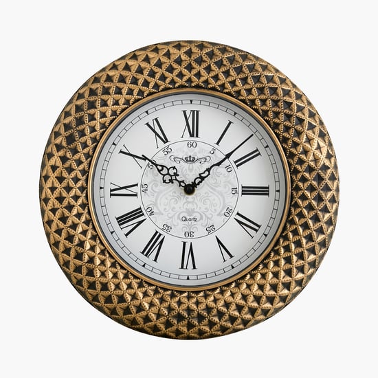 Corvus Festive Mystic 3Pcs Decorative Mirrors and Wall Clock Set