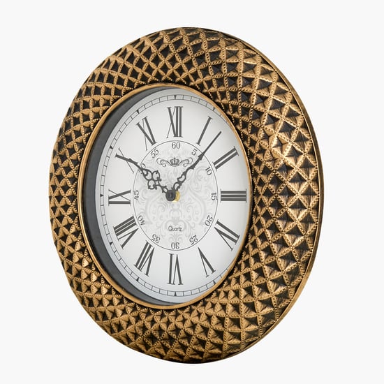 Corvus Festive Mystic 3Pcs Decorative Mirrors and Wall Clock Set