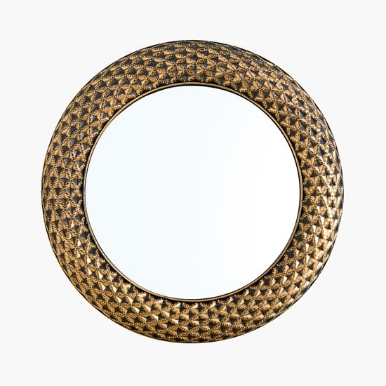 Corvus Festive Mystic 3Pcs Decorative Mirrors and Wall Clock Set