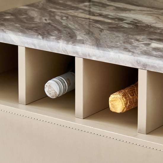 Clair De Lune Bar Curio - Beige