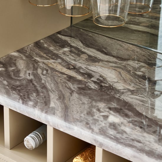 Clair De Lune Bar Curio - Beige