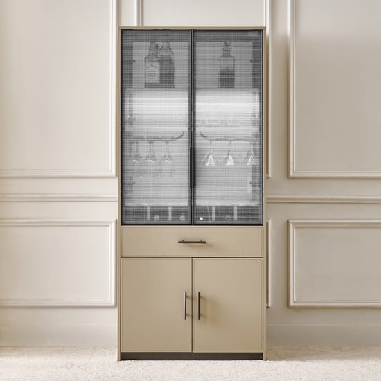 Clair De Lune Bar Curio - Beige