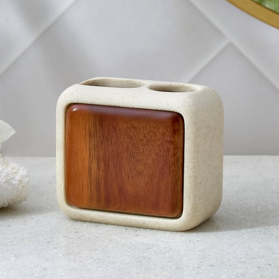 Senegal Ritz Polyresin Tooth Brush Holder