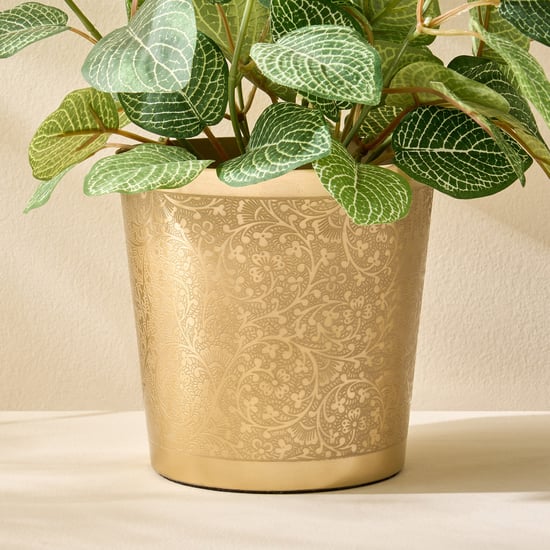 Austin Metal Etched Planter