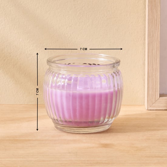 Fragrance Bulk Set of 2 Lavender Scented Jar Candles