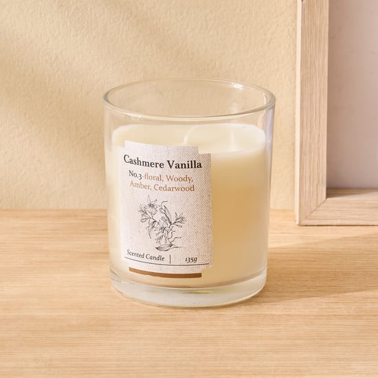 Vicente Cashmere Vanilla Reed Diffuser with Jar Candle Set