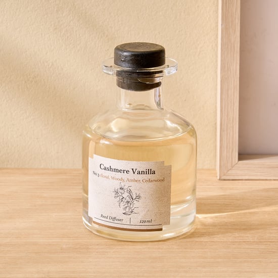 Vicente Cashmere Vanilla Reed Diffuser with Jar Candle Set