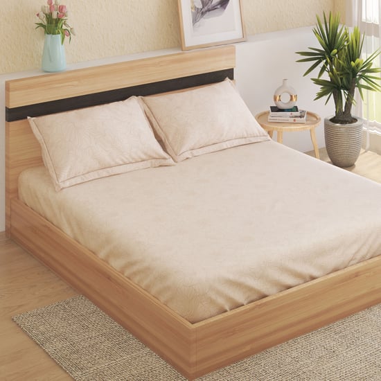 Alchemy Simone Cotton 180TC Floral Print 3Pcs Super King Bedsheet Set