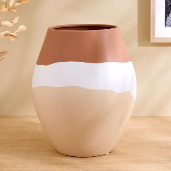 Monalisa Gifts Ceramic Printed Vase - Medium