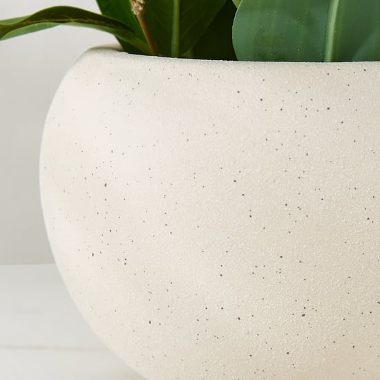 Lets Garden Hedge Artificial Lily Flowers in Ceramic Pot
