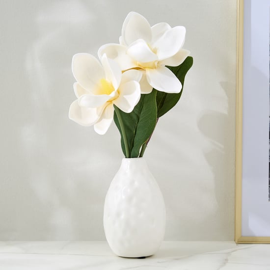 Lets Garden Hedge Artificial Orchid Flowers in Ceramic Vase
