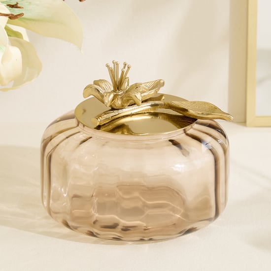 Amara Ava Glass Decorative Canister