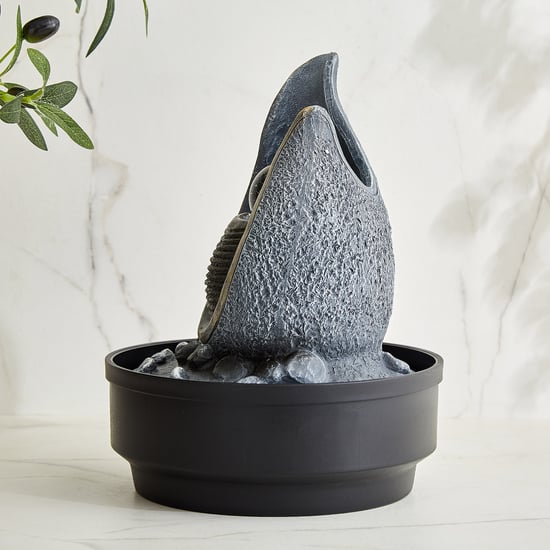 Alpine Modern Polyresin Water Fountain - 21x28.5cm