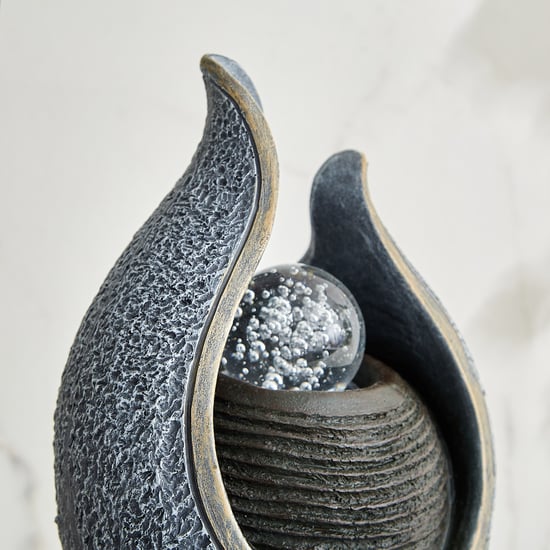 Alpine Modern Polyresin Water Fountain - 21x28.5cm