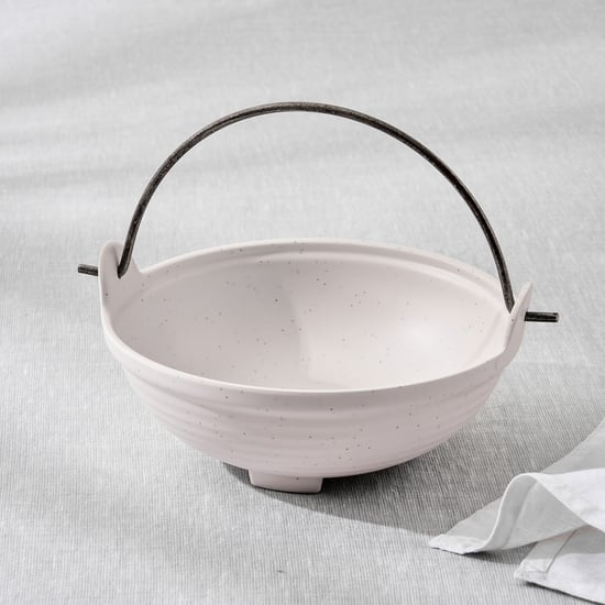 Corsica Silvano Melamine Serving Kadhai with Handle - 700ml