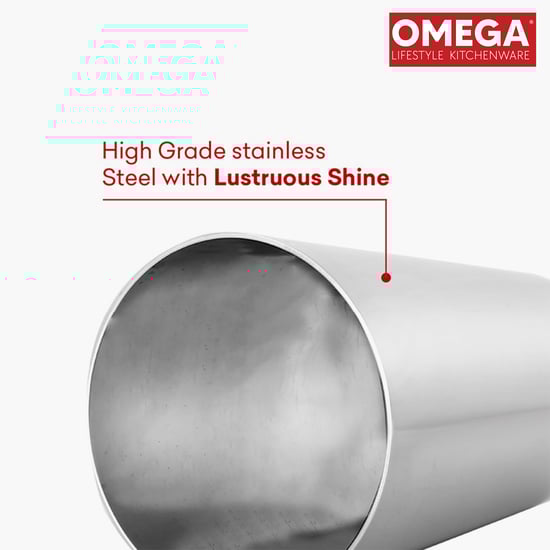 OMEGA Set of 6 Stainless Steel Tumbler - 350ml
