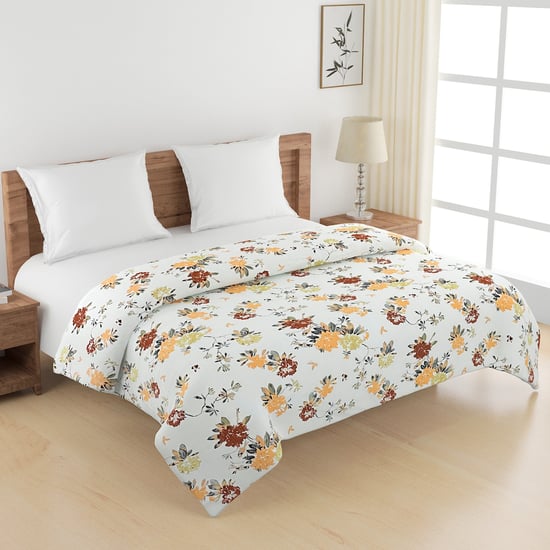 SWAYAM Ananda Cotton Floral Print Double Comforter