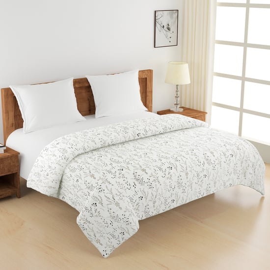 SWAYAM Ananda Cotton Floral Print Double Comforter