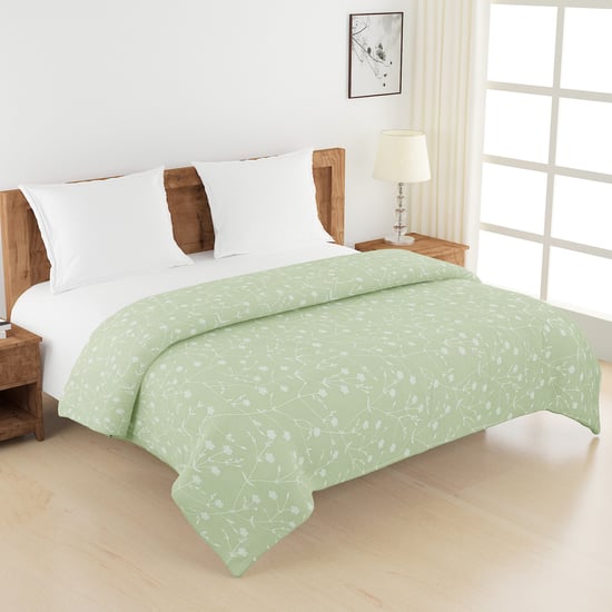 SWAYAM Ananda Cotton Floral Print Double Comforter