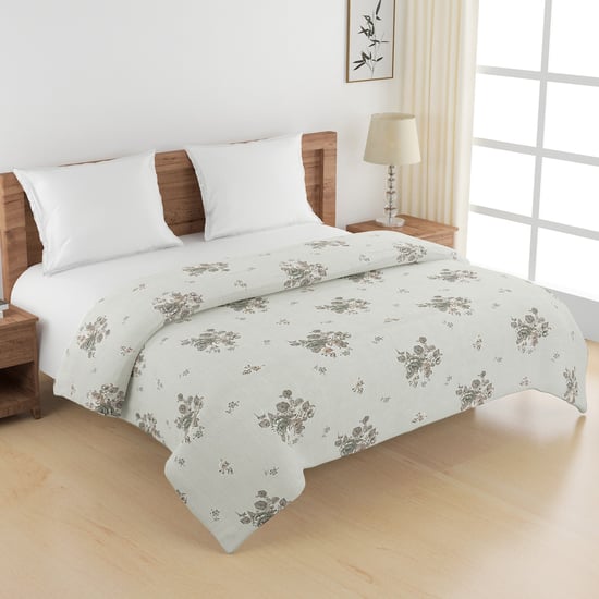 SWAYAM Ananda Cotton Floral Print Double Comforter