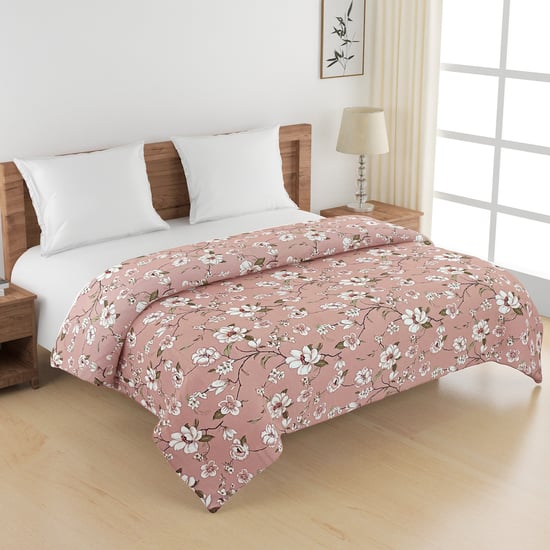 SWAYAM Ananda Cotton Floral Print Double Comforter