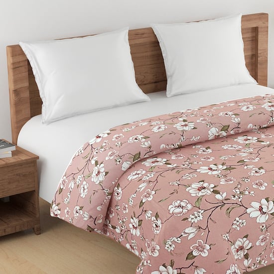 SWAYAM Ananda Cotton Floral Print Double Comforter