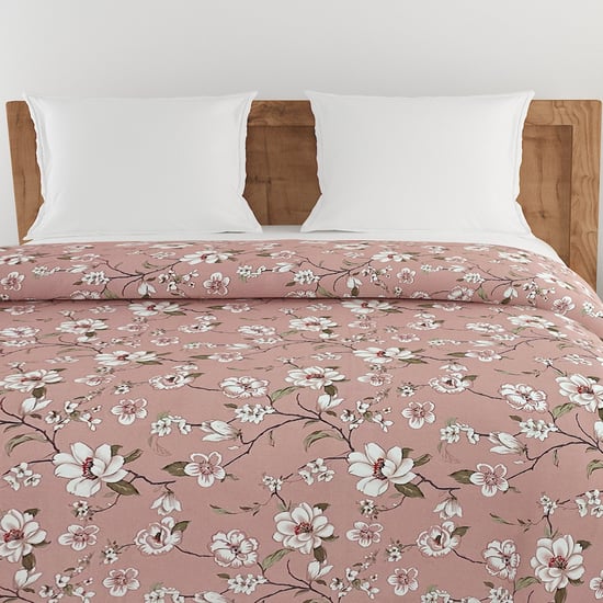 SWAYAM Ananda Cotton Floral Print Double Comforter