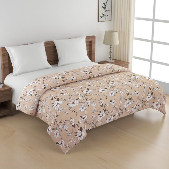 SWAYAM Ananda Cotton Floral Print Double Comforter