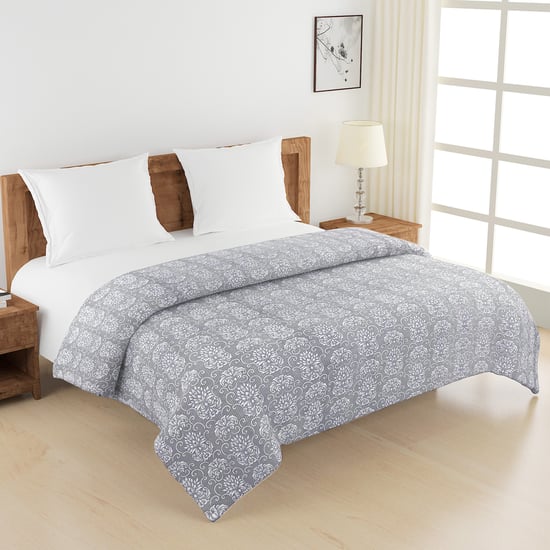 SWAYAM Ananda Cotton Printed Double Comforter