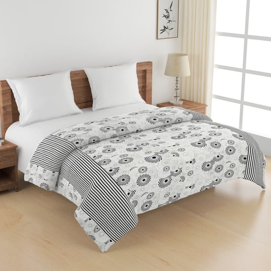 SWAYAM Veda Cotton Printed Double Comforter
