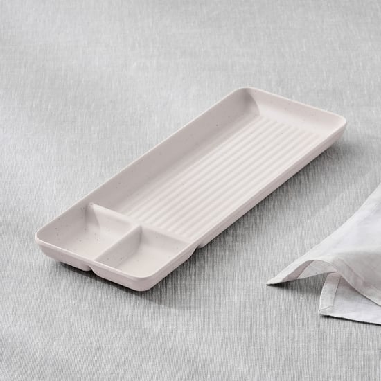 Corsica Silvano Melamine Chip and Dip Platter - 31x11cm