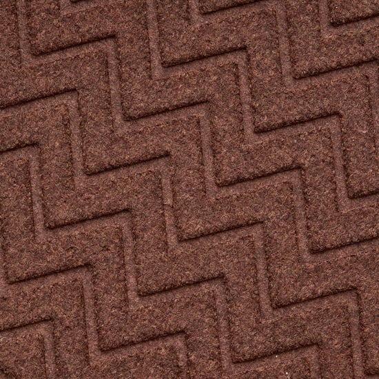 Pacific Freda Entrika Rubber Chevron Doormat - 60x40cm