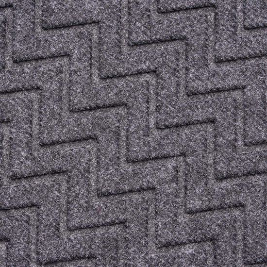 Pacific Freda Entrika Rubber Chevron Doormat - 60x40cm