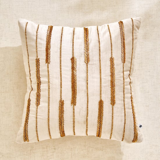 Glimmer Dusk Brio Sync Embellished Cushion Cover - 40x40cm