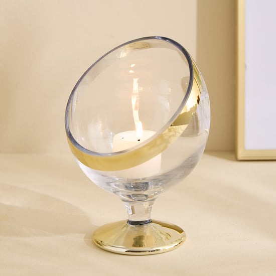 Evoke Glass Cup Votive Candle Holder