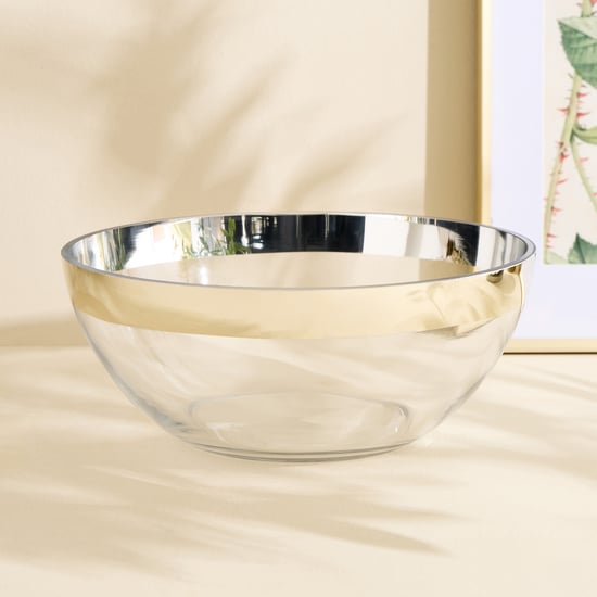 Evoke Half Glass Decorative Bowl