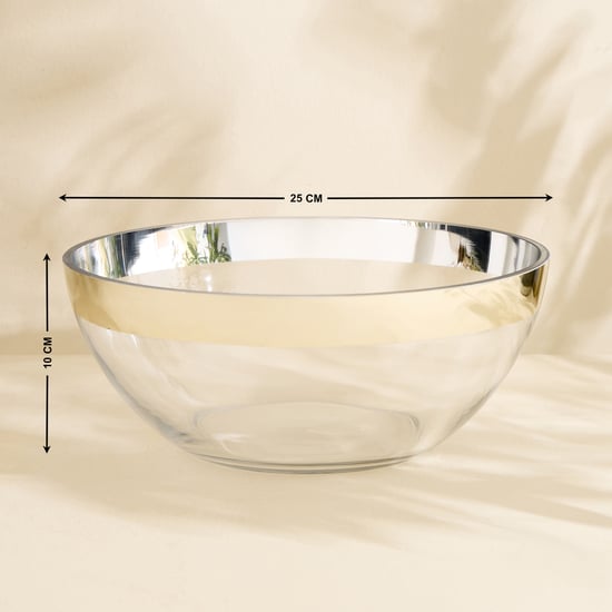 Evoke Half Glass Decorative Bowl