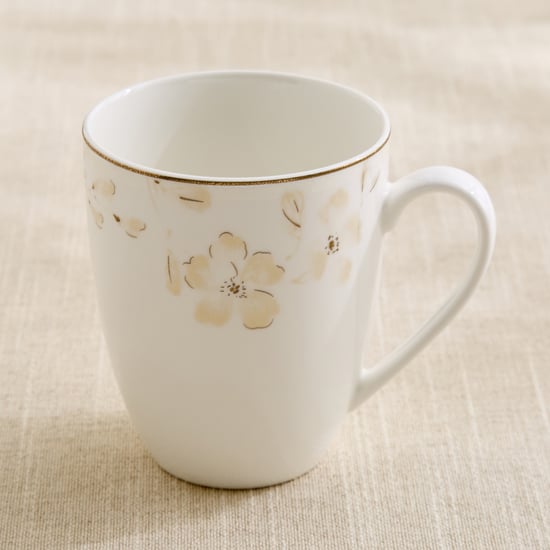 Altius Blumen Bone China Floral Print Coffee Mug - 350ml