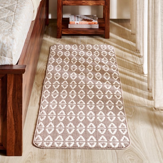 Nicolas Zinu Knitted Bedside Runner - 150x50cm