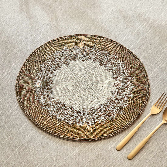 Halcyon Galax Glass Beaded Placemat