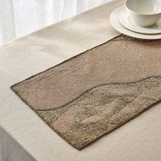Halcyon Beaded Table Runner