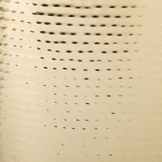 Harbour Royal Stainless Steel Hammered Open Waste Bin - 7L