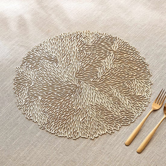 Cinder PVC Leaf Placemat