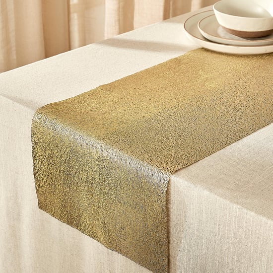 Cinder Hay PVC Table Runner