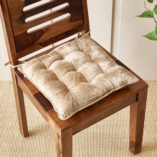 Poise Huehub Velvet Chair Pad - 40x40cm