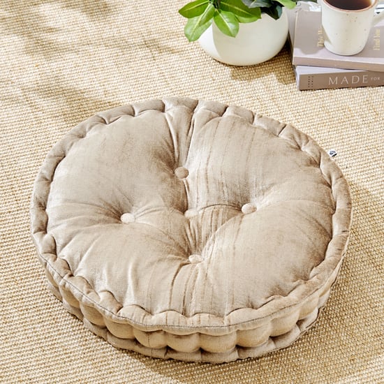 Poise Solidus Velvet Floor Cushion - 45x10cm