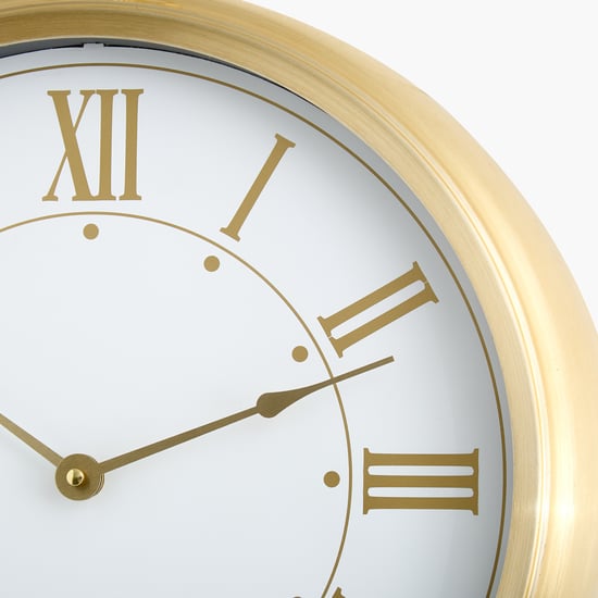 Casablanca Glimmer Aluminium Wall Clock - 40cm